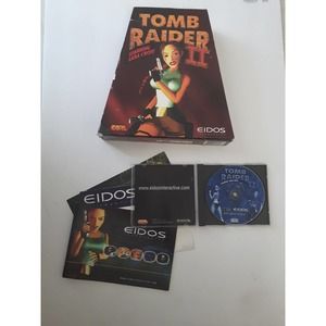 BIG BOX Tomb Raider II 2 PC 1998 Eidos Windows 95/98 CD-ROM With original manual
